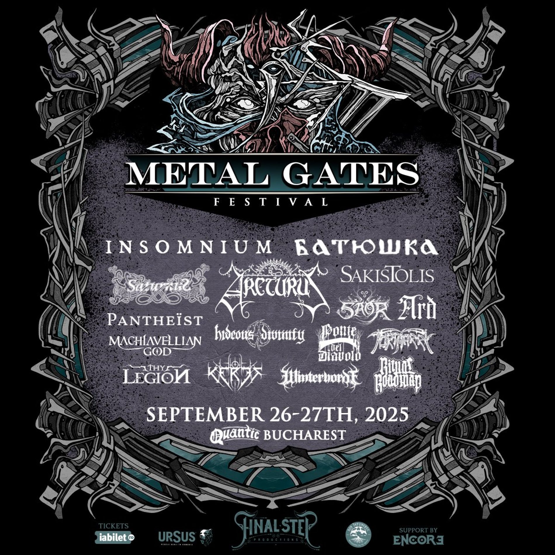 Lineup final pentru ediția 2025 a Metal Gates Festival