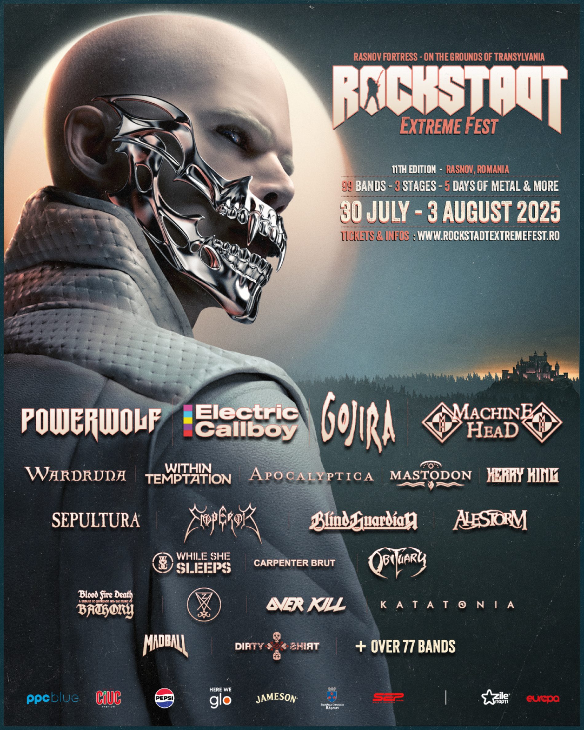 Program pe zile și o nouă serie de trupe confirmate pentru Rockstadt Extreme Fest 2025