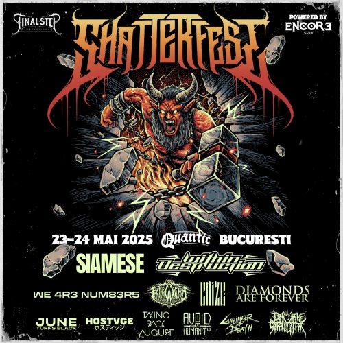 Programul ShatterFest 2025, primul festival de core din România