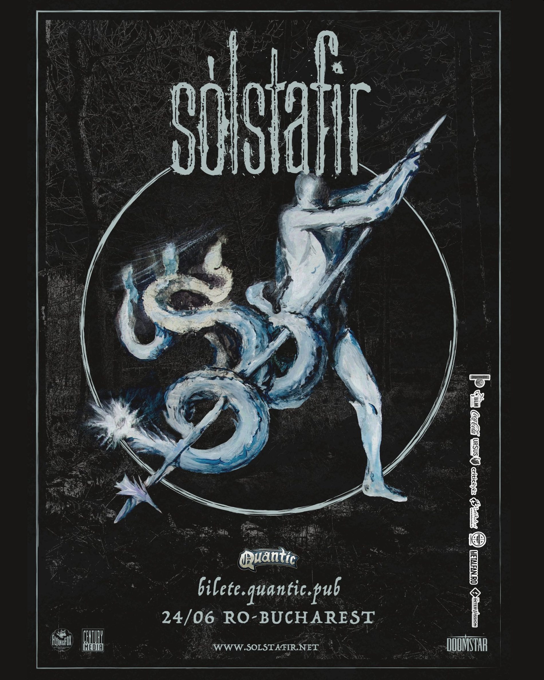 Sólstafir va concerta în Quantic