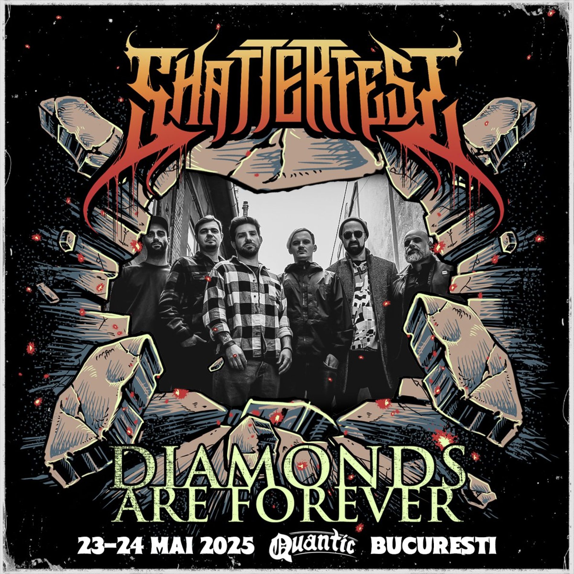 Noul festival ShatterFest 2025, dedicat genurilor metalcore și deathcore, se va desfășura în Quantic