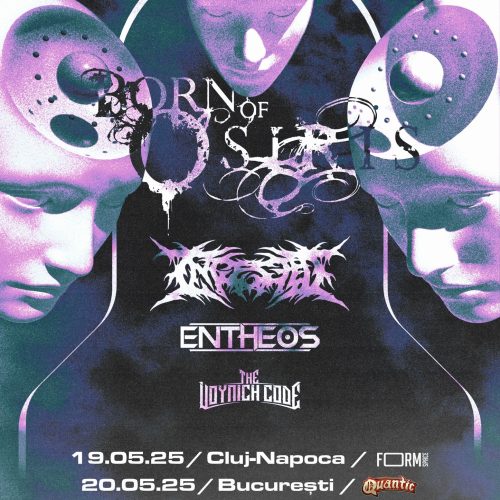 Born of Osiris și Ingested vor susține două concerte în România