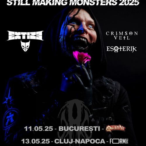Programul concertelor Combichrist din București și Cluj-Napoca