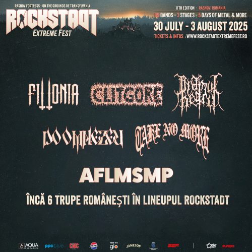 Șase formații românești vor participa la Rockstadt Extreme Fest 2025
