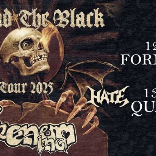 Concerte Venom Inc., Hate și ATER la CLuj-Napoca și București