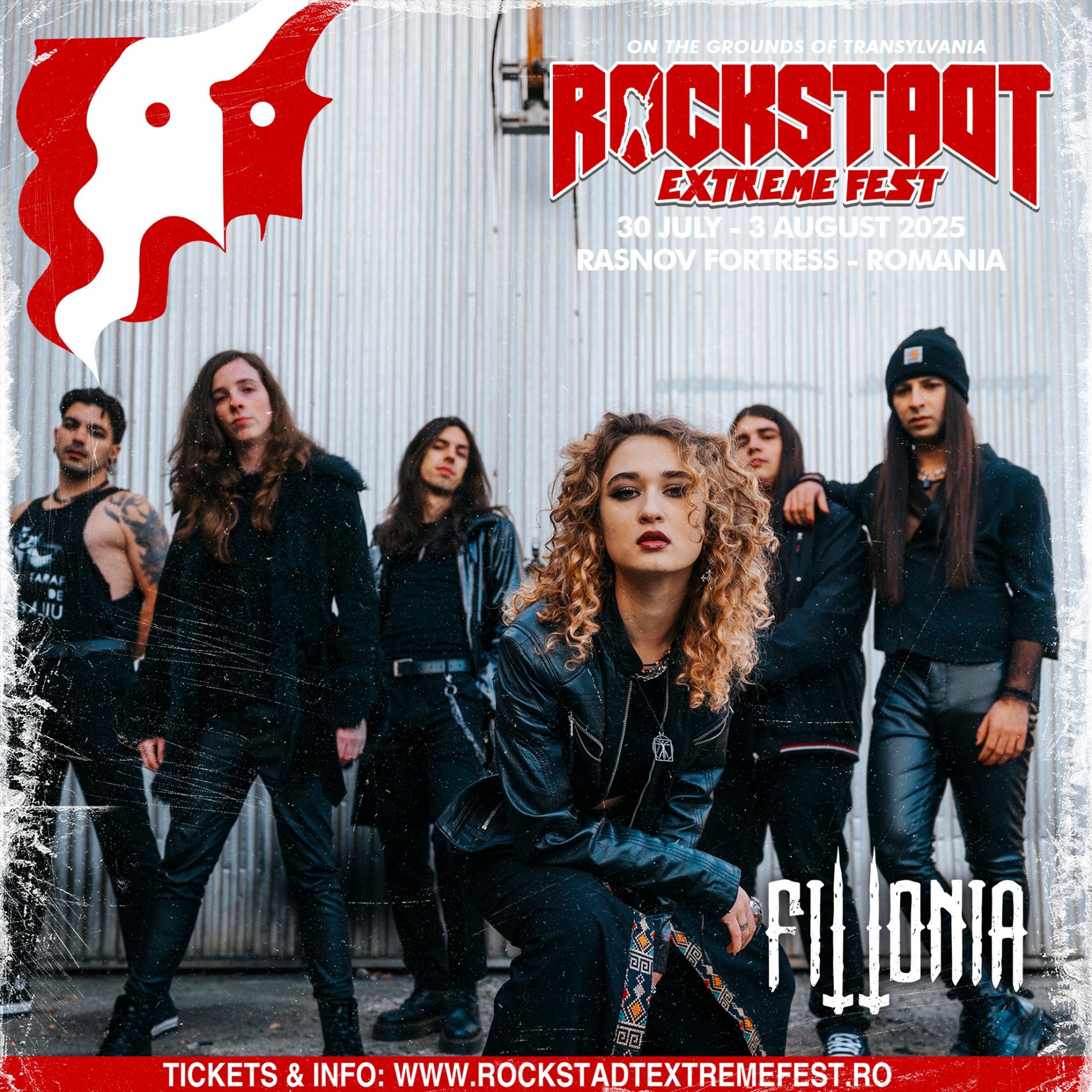 Șase formații românești vor participa la Rockstadt Extreme Fest 2025