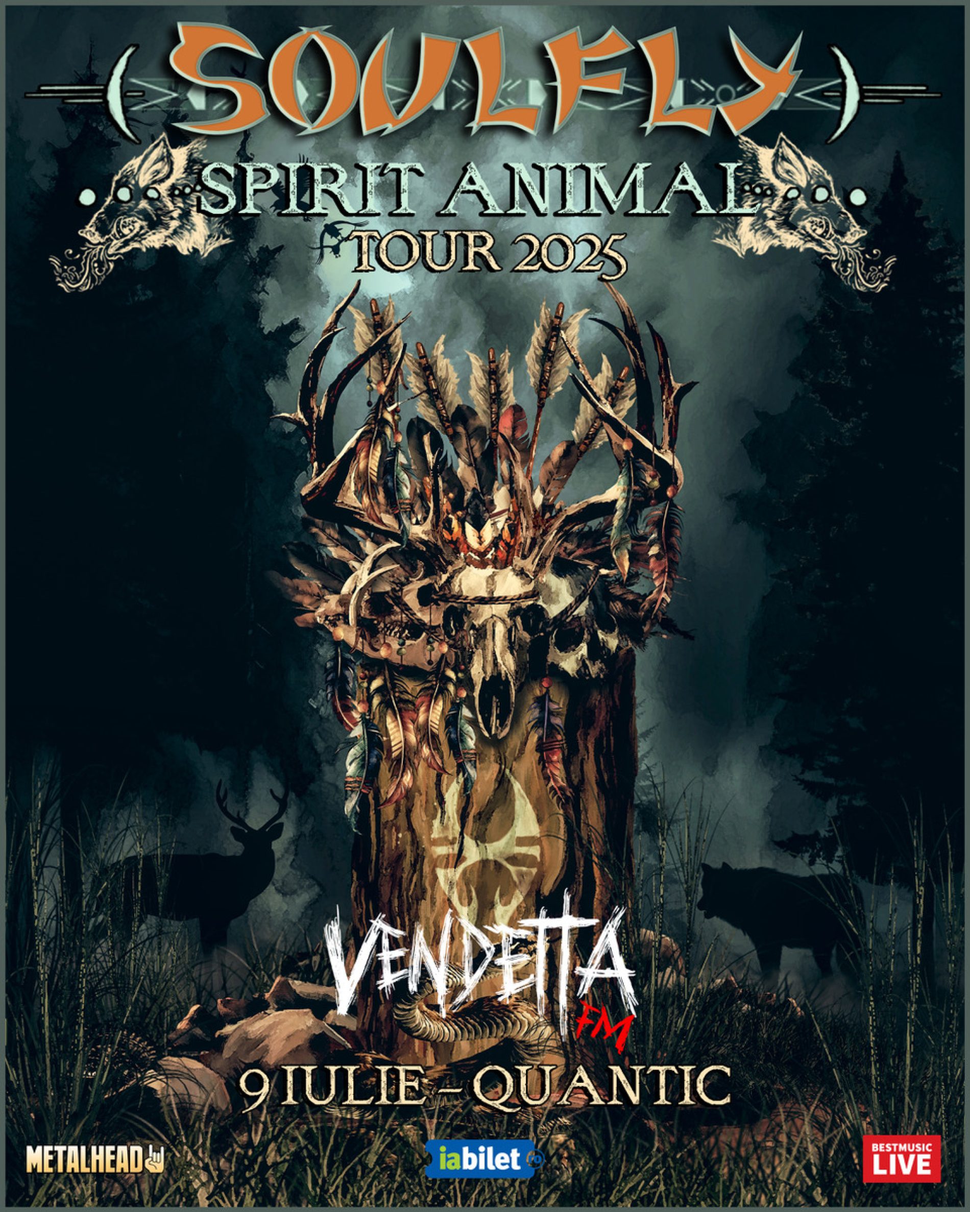 Soulfly la Quantic: Program și reguli de acces