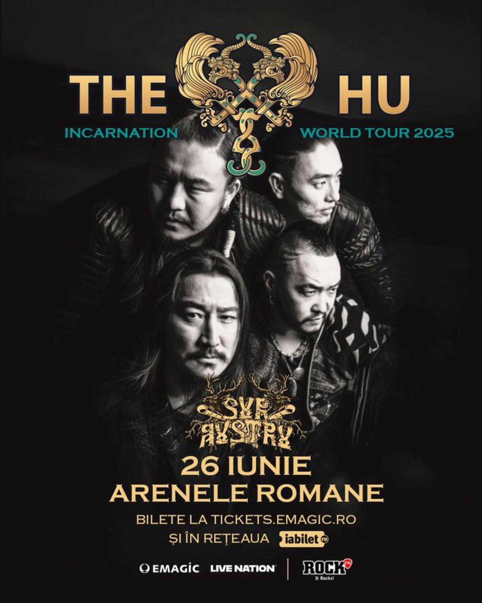 Program și reguli de acces concert The HU