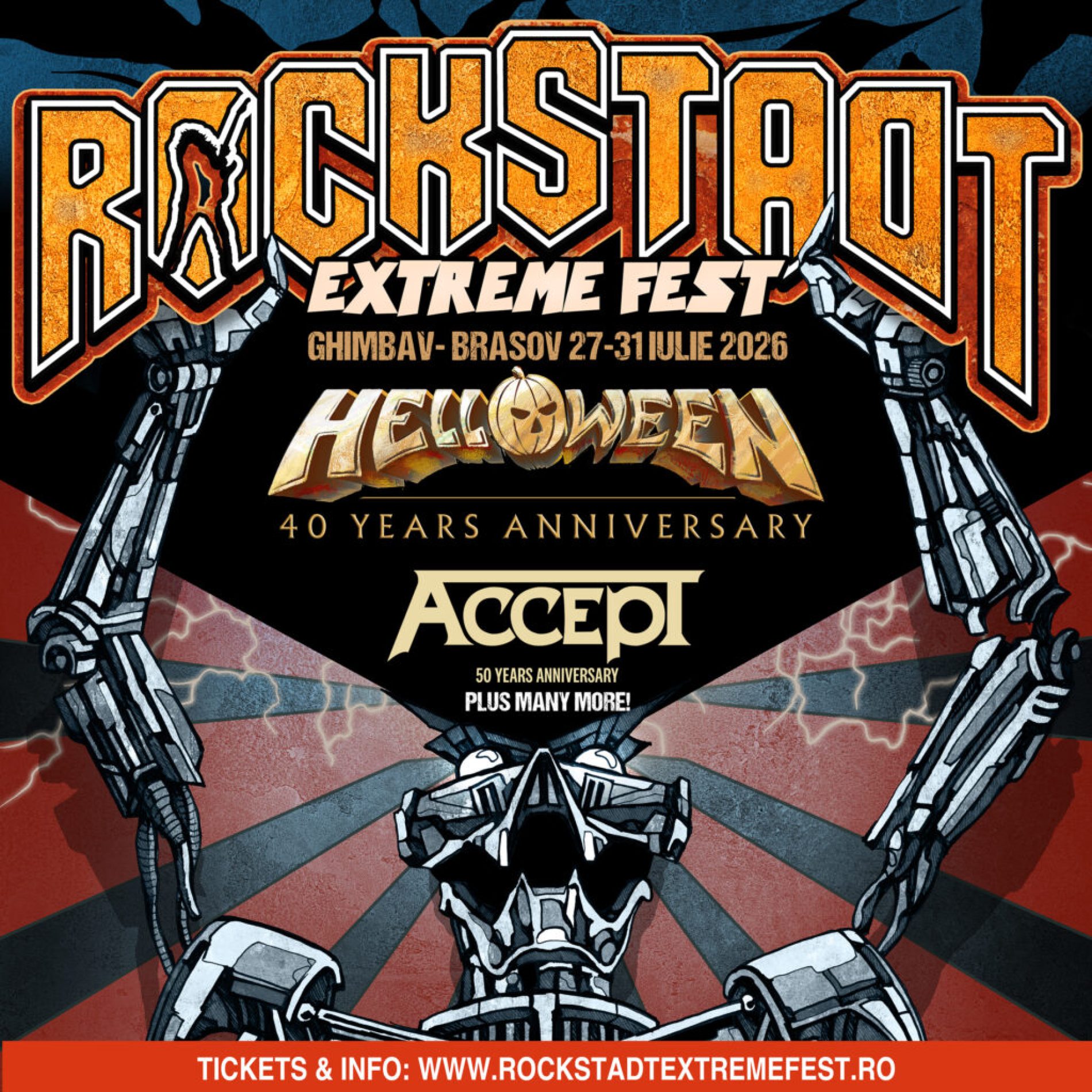 Rockstadt Extreme Fest se mută la Ghimbav începând cu 2026