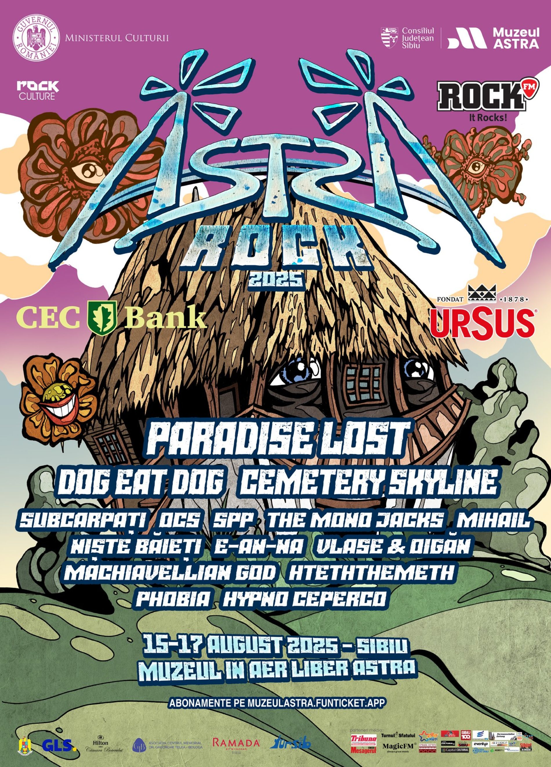 ASTRA Rock Festival 2025 – lineup final și program pe zile