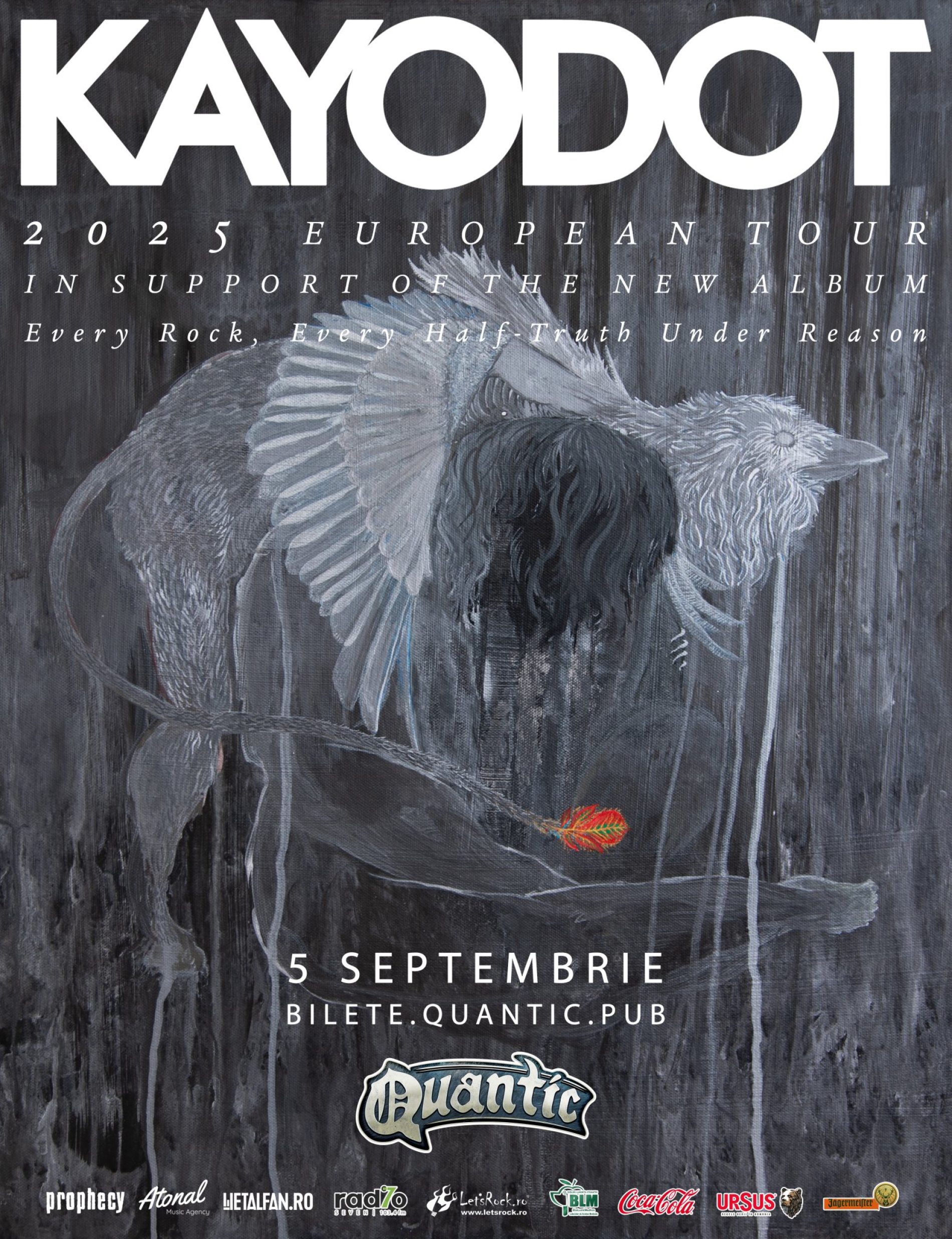 Kayo Dot va concerta în Quantic