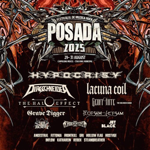 Ultimele trupe confirmate, program complet și bilete pentru o zi la Posada Rock Festival 2025