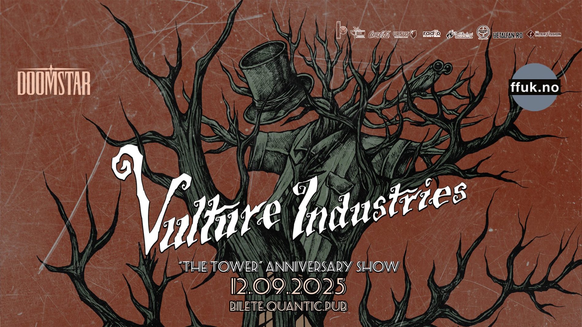 Galerie foto concert Vulture Industries și Sur Austru în Quantic