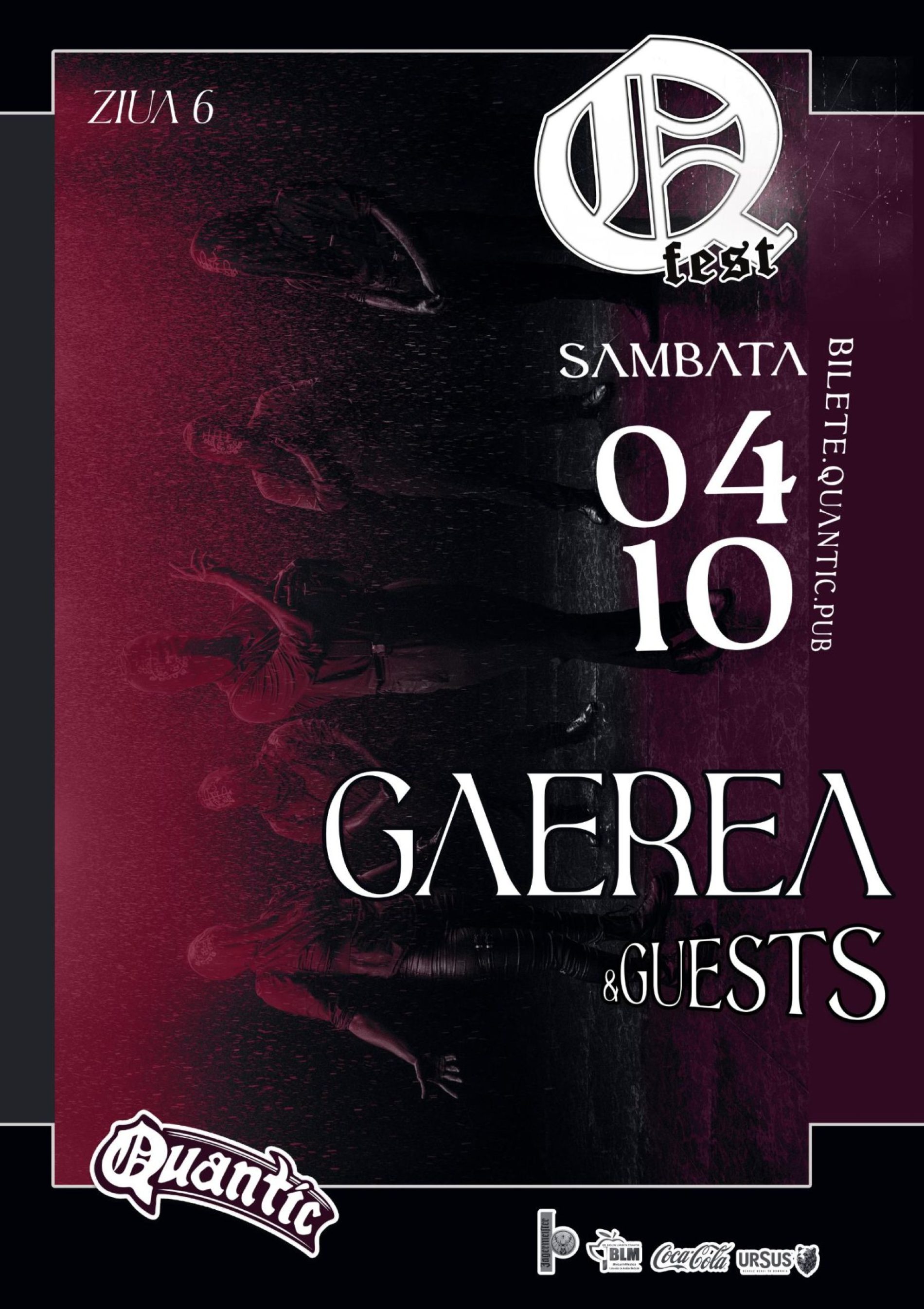 Gaerea va concerta în a șasea zi de Q Fest 2025