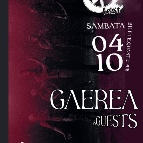 Gaerea va concerta în a șasea zi de Q Fest 2025