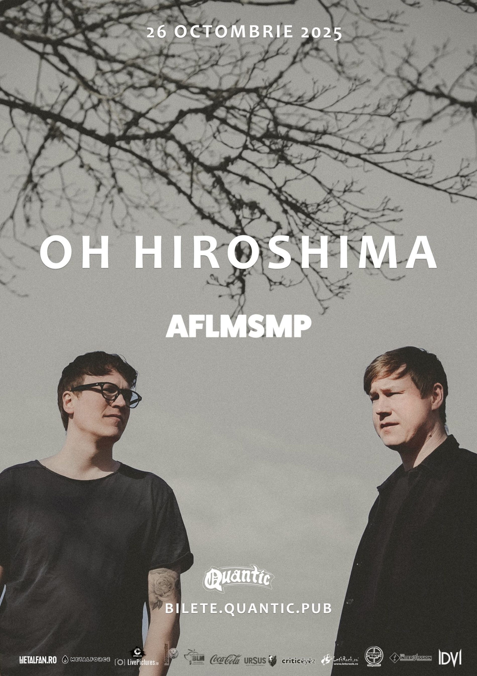 Cronică de concert Am Fost La Munte Și Mi-a Placut (AFLMSMP) & Oh Hiroshima în Club Quantic