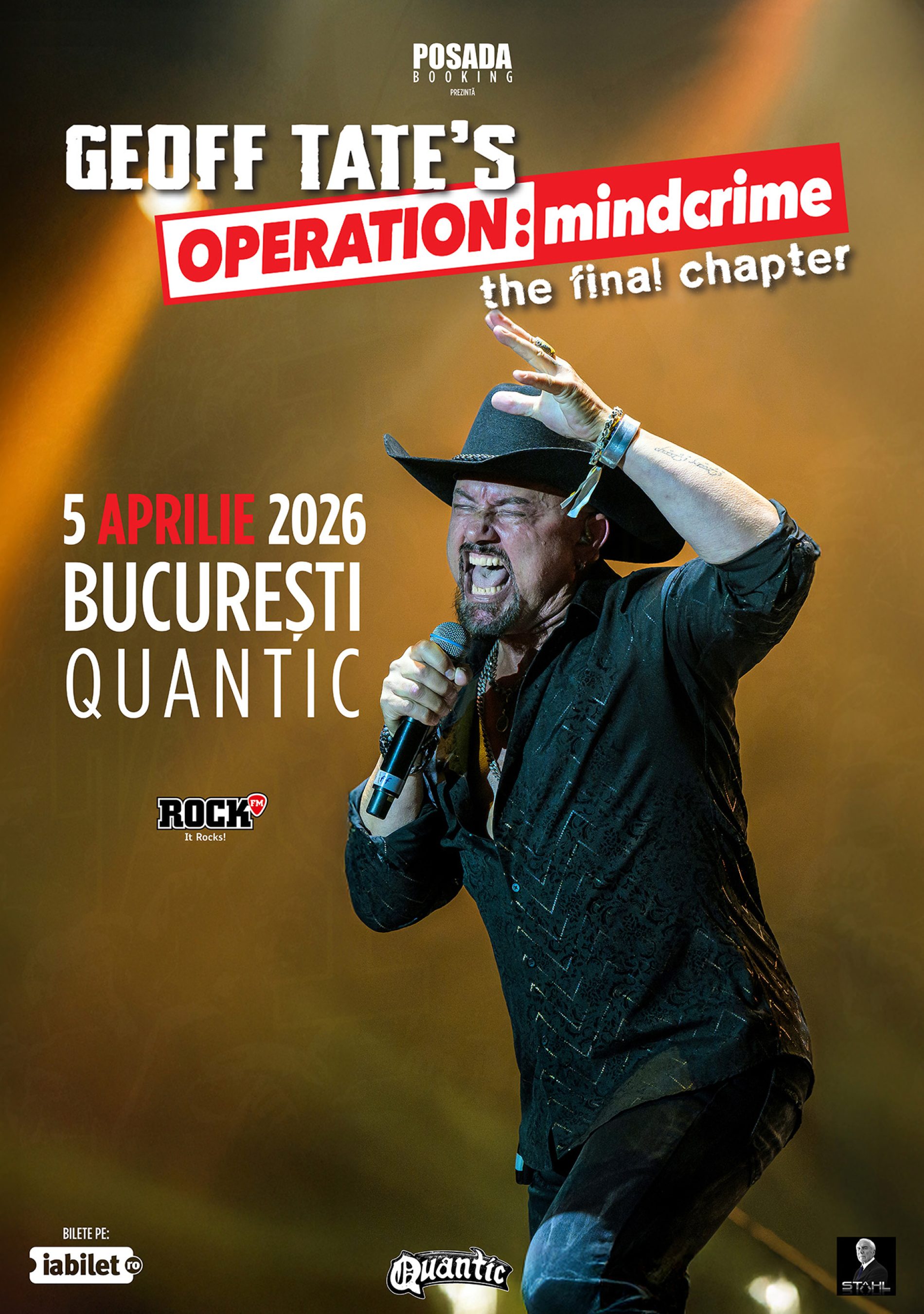 Geoff Tate vine în Quantic cu „Operation Mindcrime: The Final Chaper”