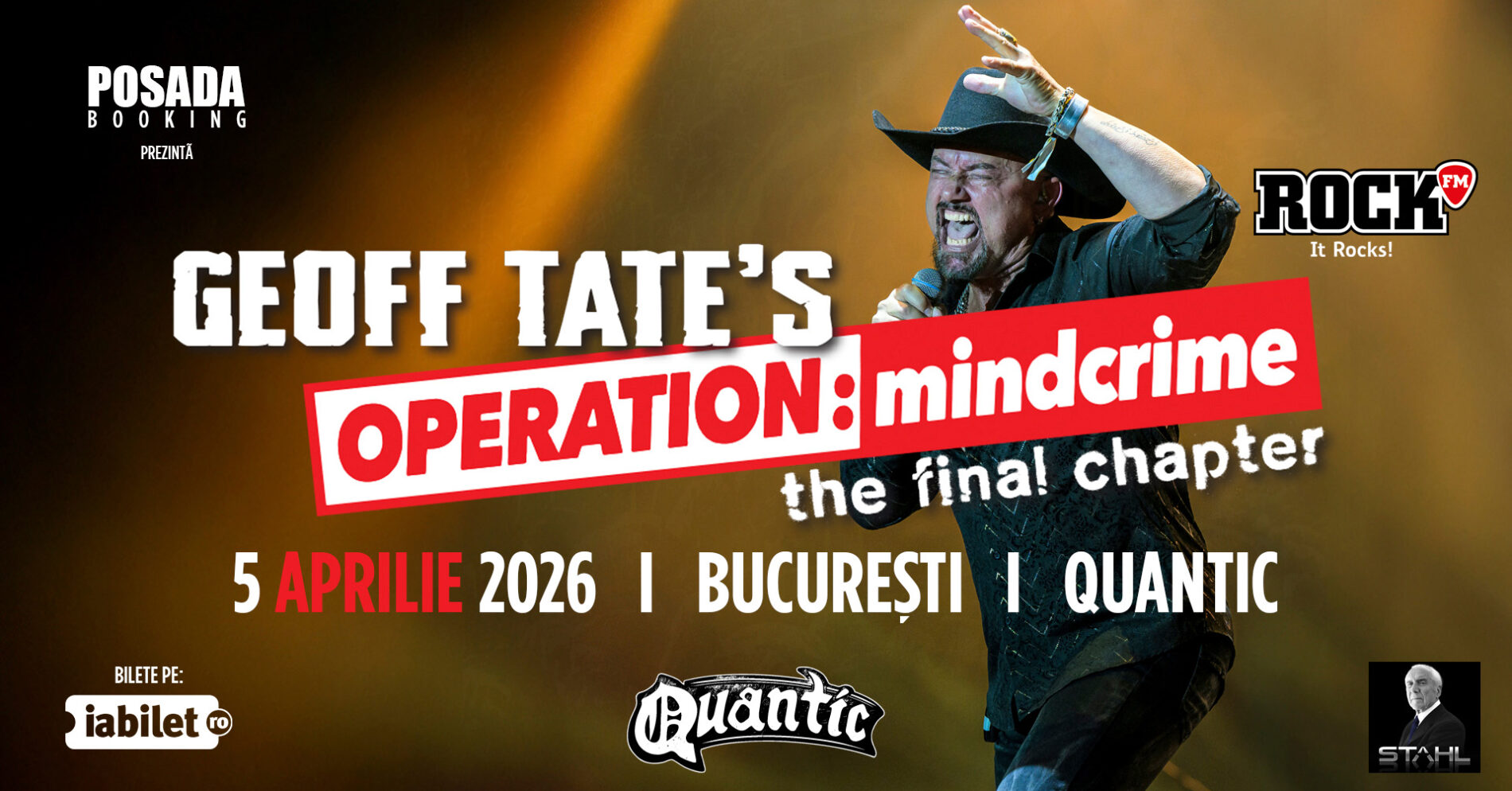 Galerie foto concert Geoff Tate, Inner Vitriol și Shifting Sands în Quantic