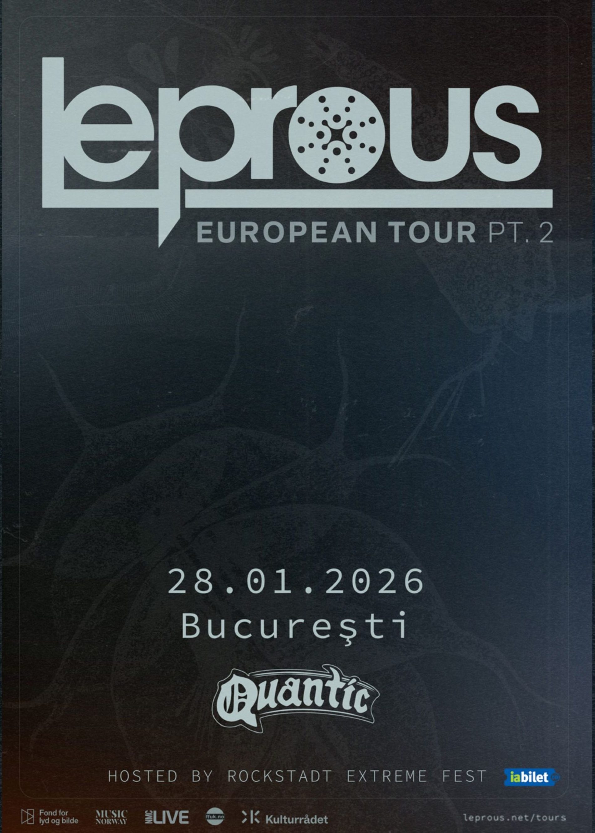Concert Leprous în Quantic