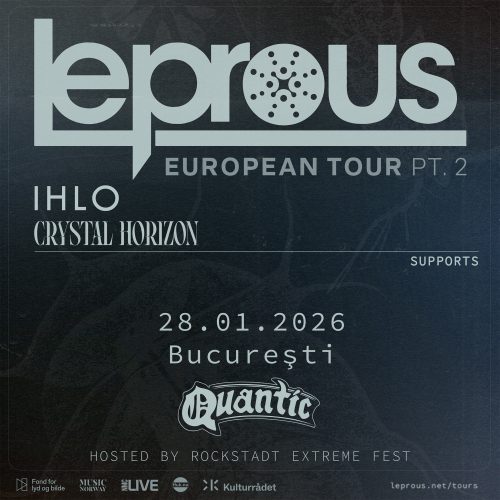 Cronică de concert Leprous, Ihlo și Crystal Horizon, 28 ianuarie 2026, Quantic