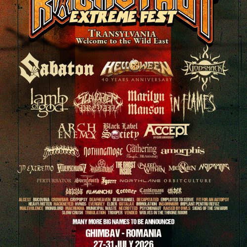 Rockstadt Extreme Fest anunță 3 trupe noi pentru ediția din 2026