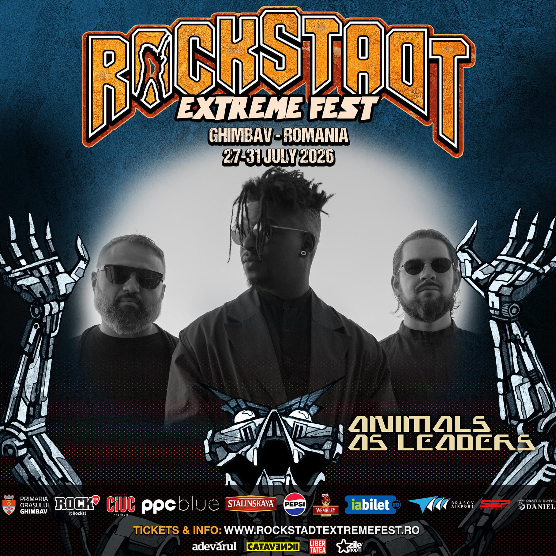 The Prodigy, Animals as Leaders și Insomnium confirmate la Rockstadt Extreme Fest 2026