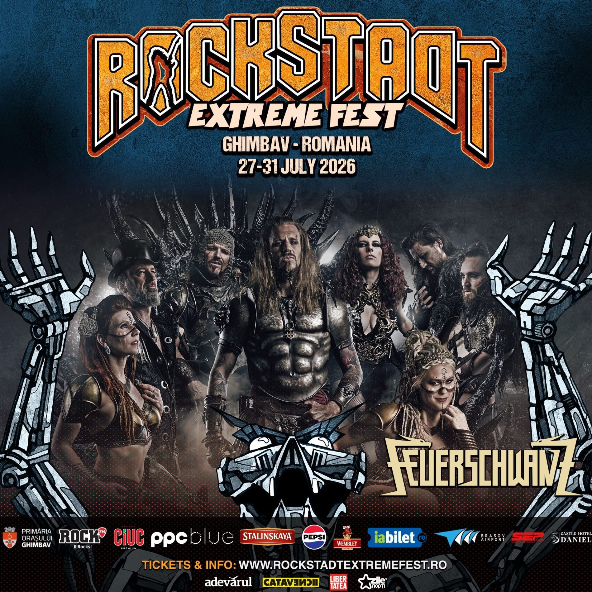 Rockstadt Extreme Fest anunță 3 trupe noi pentru ediția din 2026