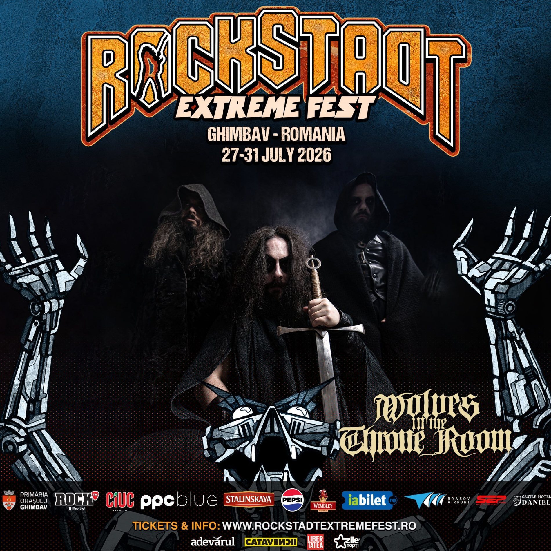 Rockstadt Extreme Fest anunță 3 trupe noi pentru ediția din 2026