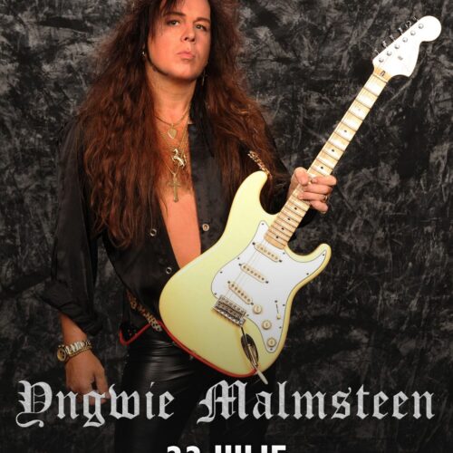 Yngwie Malmsteen va concerta la Sala Palatului