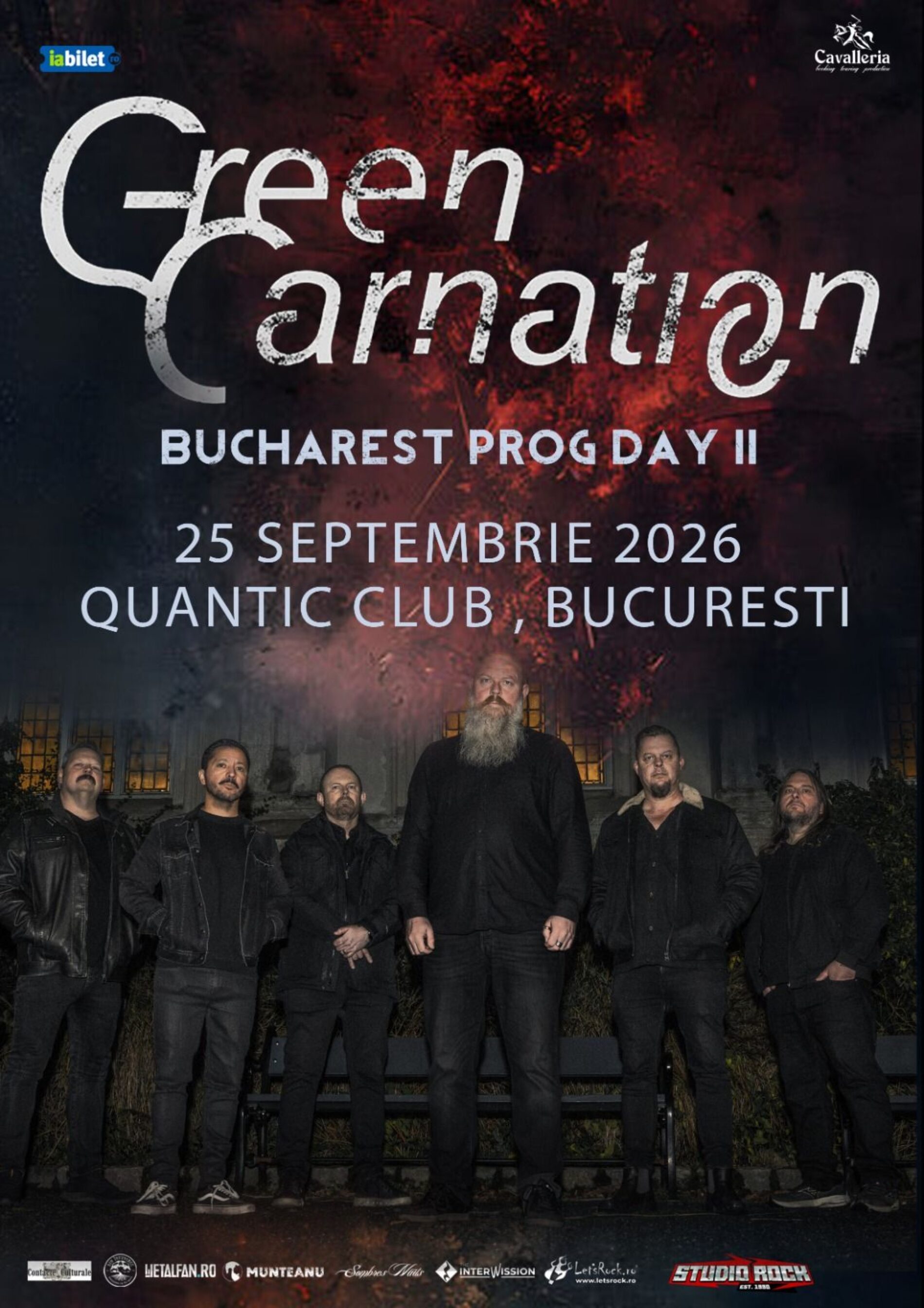 Green Carnation cântă la Bucharest Prog Day II pe 25 septembrie 2026