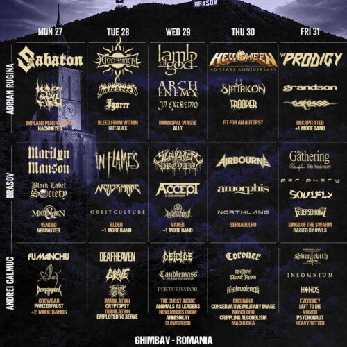 Program Rockstadt Extreme Fest 2026