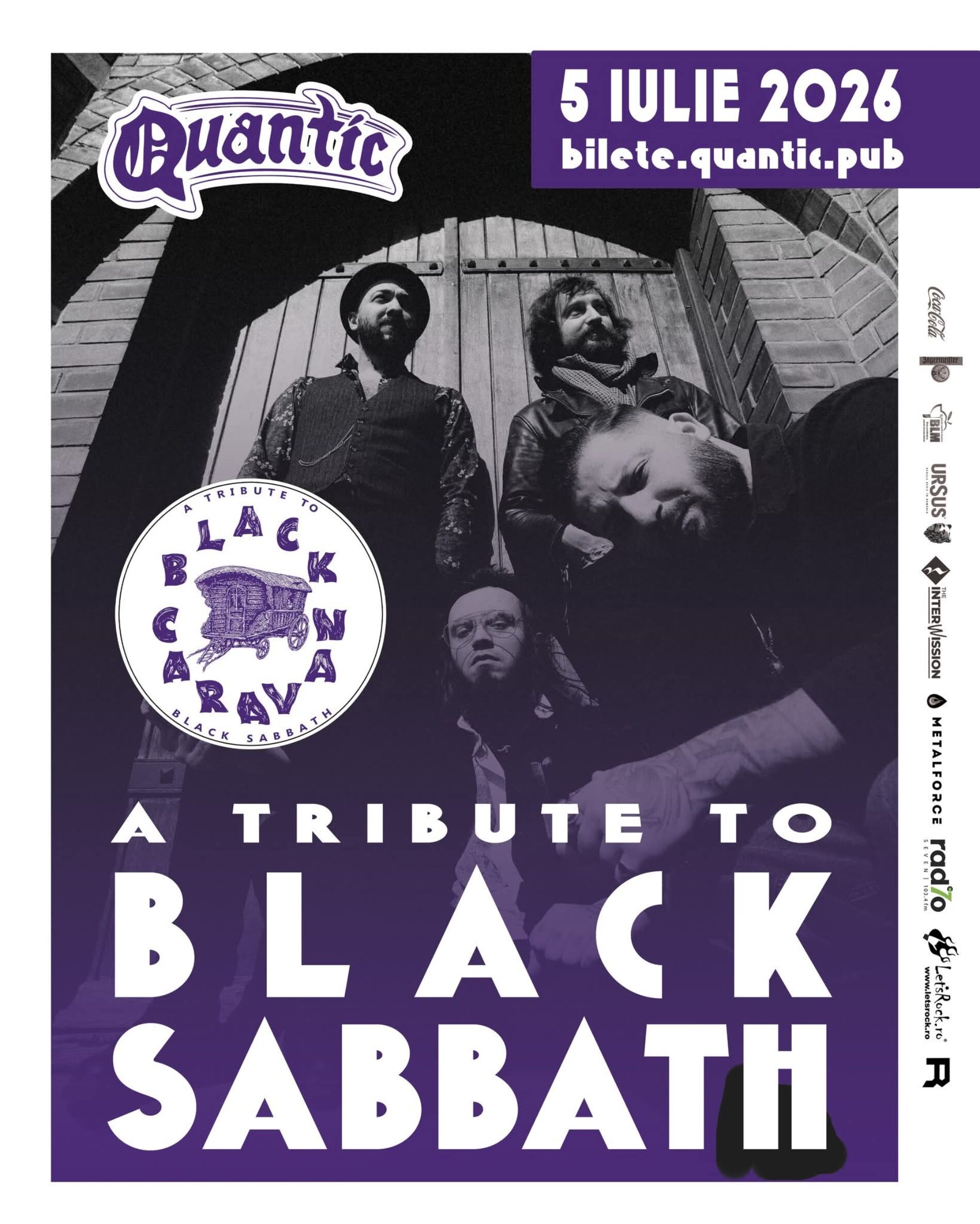 Black Caravan aduce spiritul Black Sabbath la București