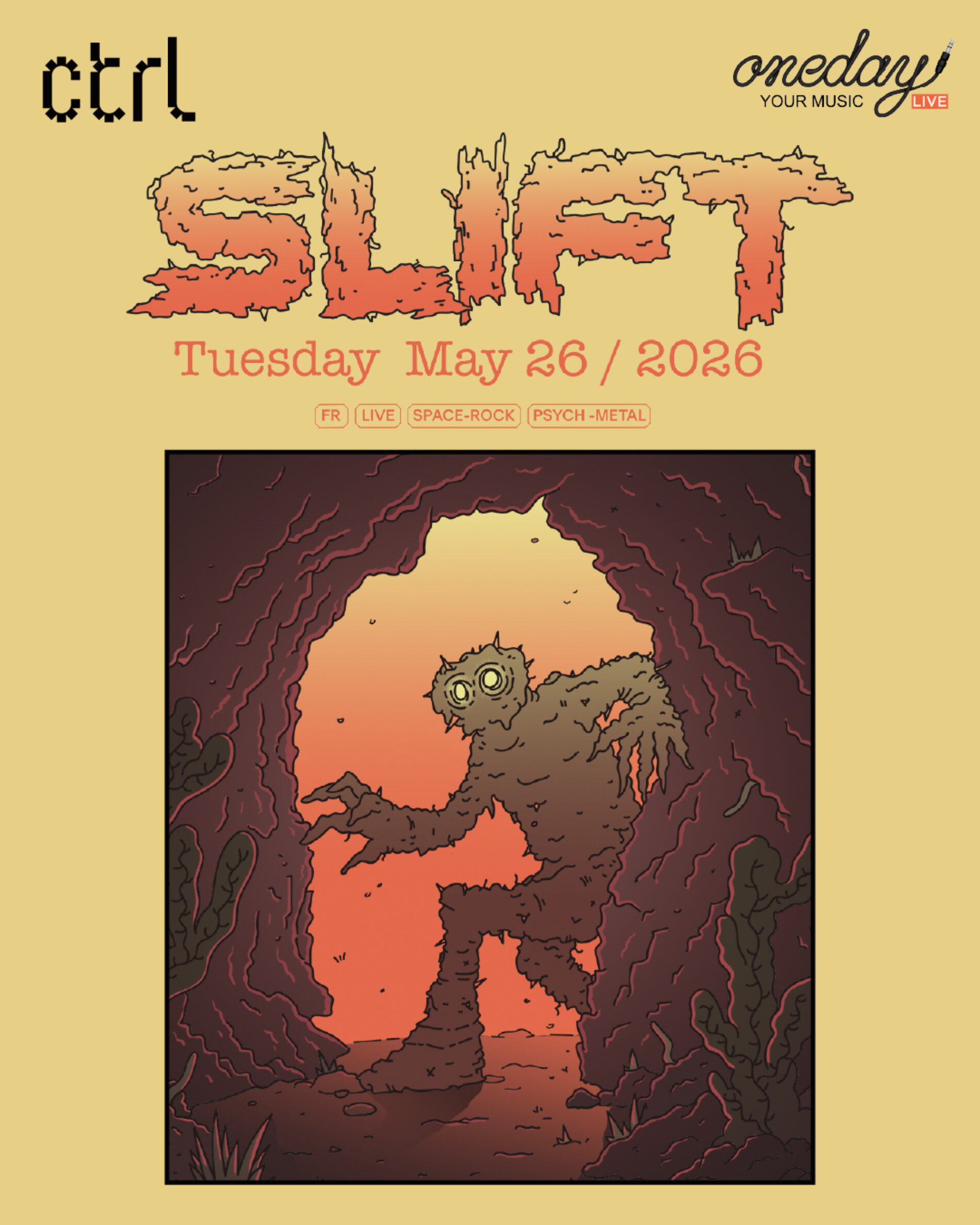 Cronică concert Slift în Club Control, 26 mai 2026