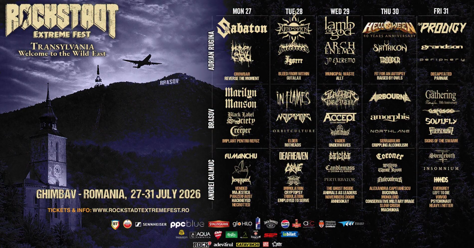 Galerie foto Rockstadt Extreme Fest 2026, ziua 5, scena Adrian Rugină
