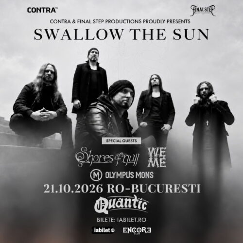 Concert Swallow the Sun în Club Quantic